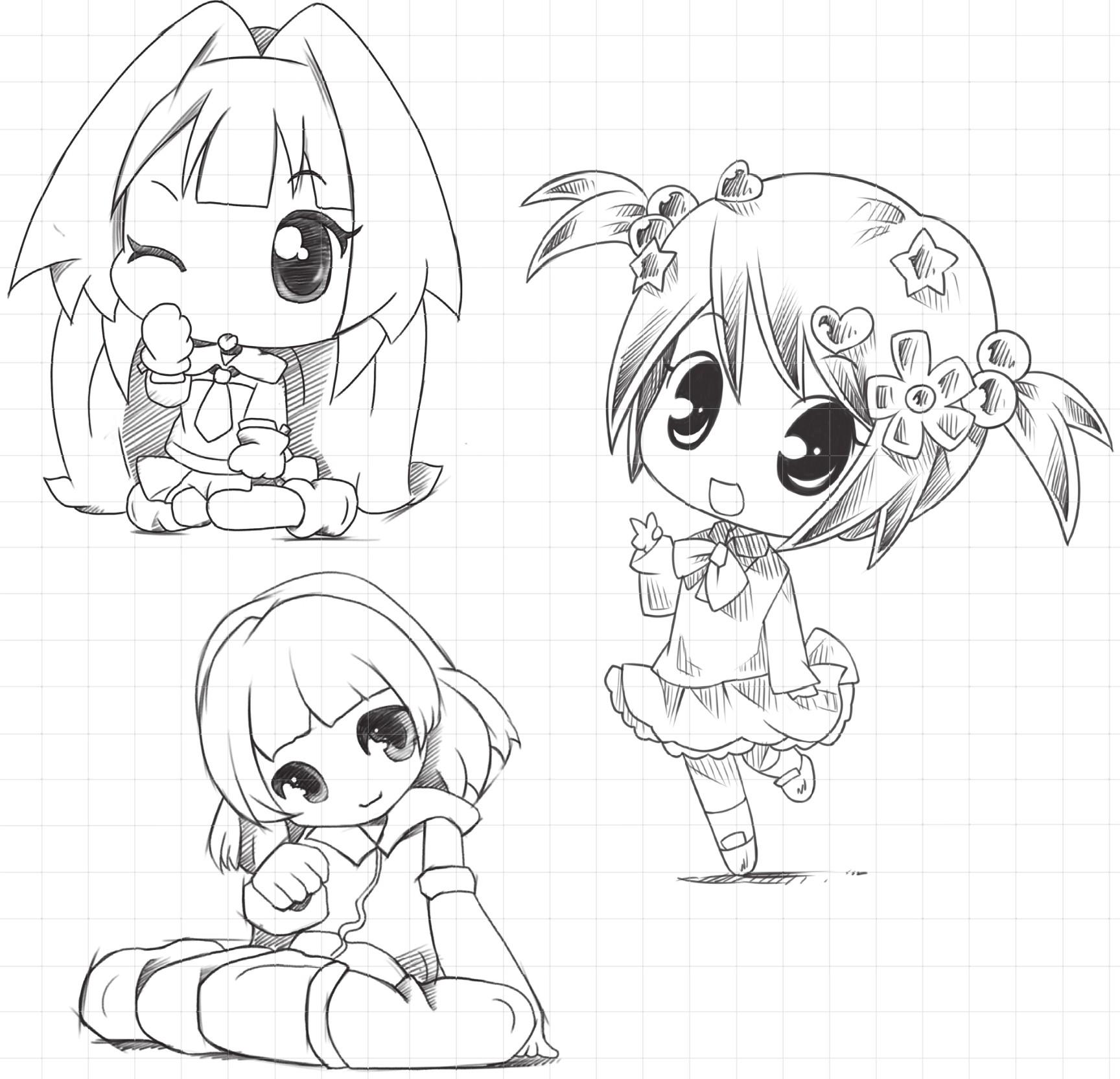 章 初步了解 q 版人物 - 我的第一本漫画技法书:零基础学画 q 版人物