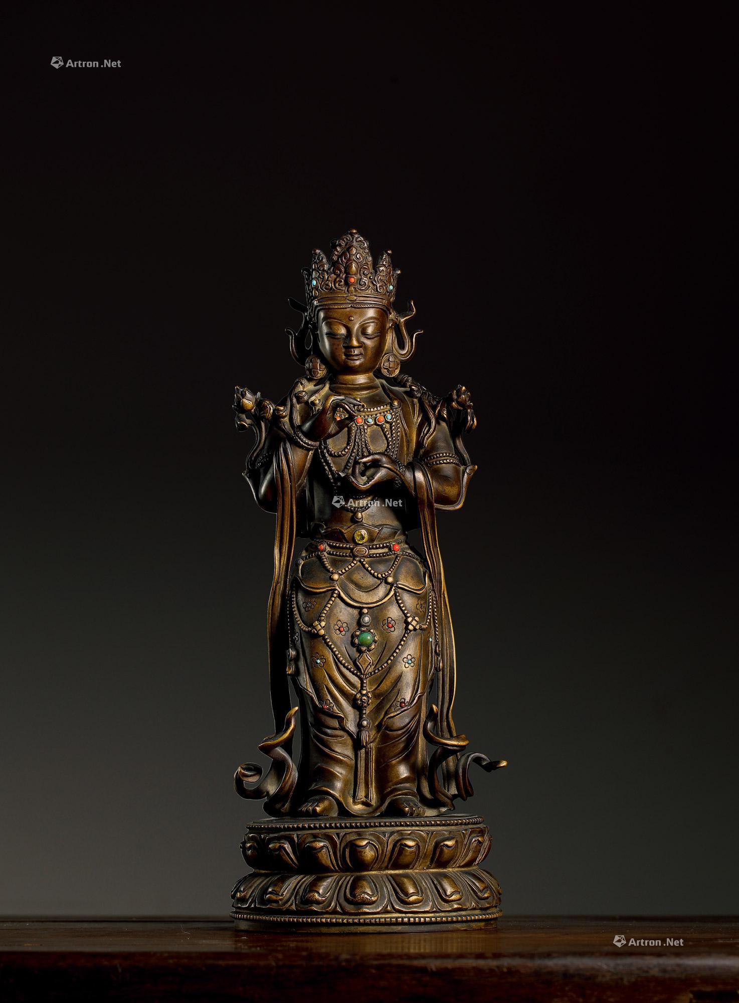 0286元代宫廷观音立像