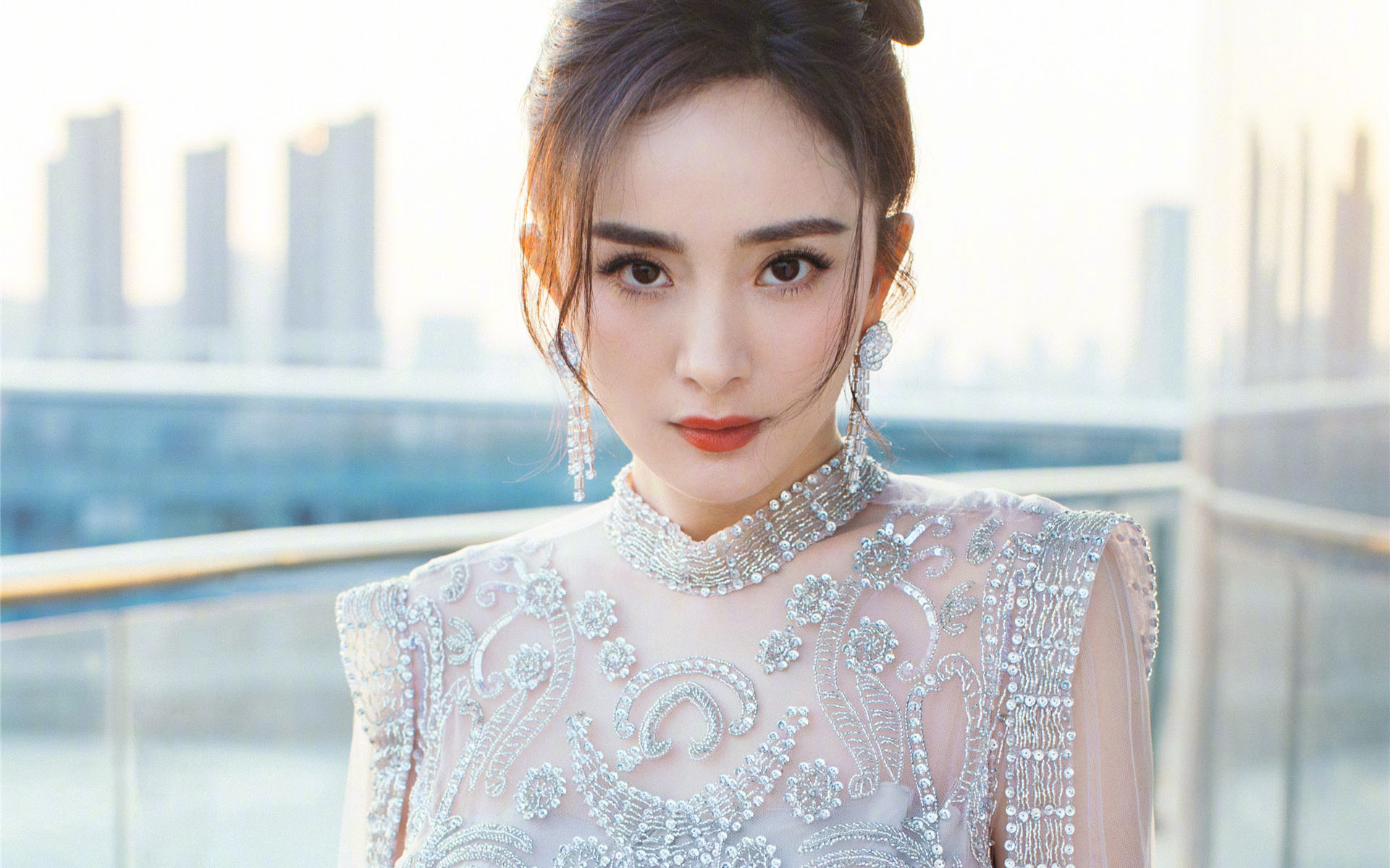 美女明星杨幂电脑桌面壁纸图片