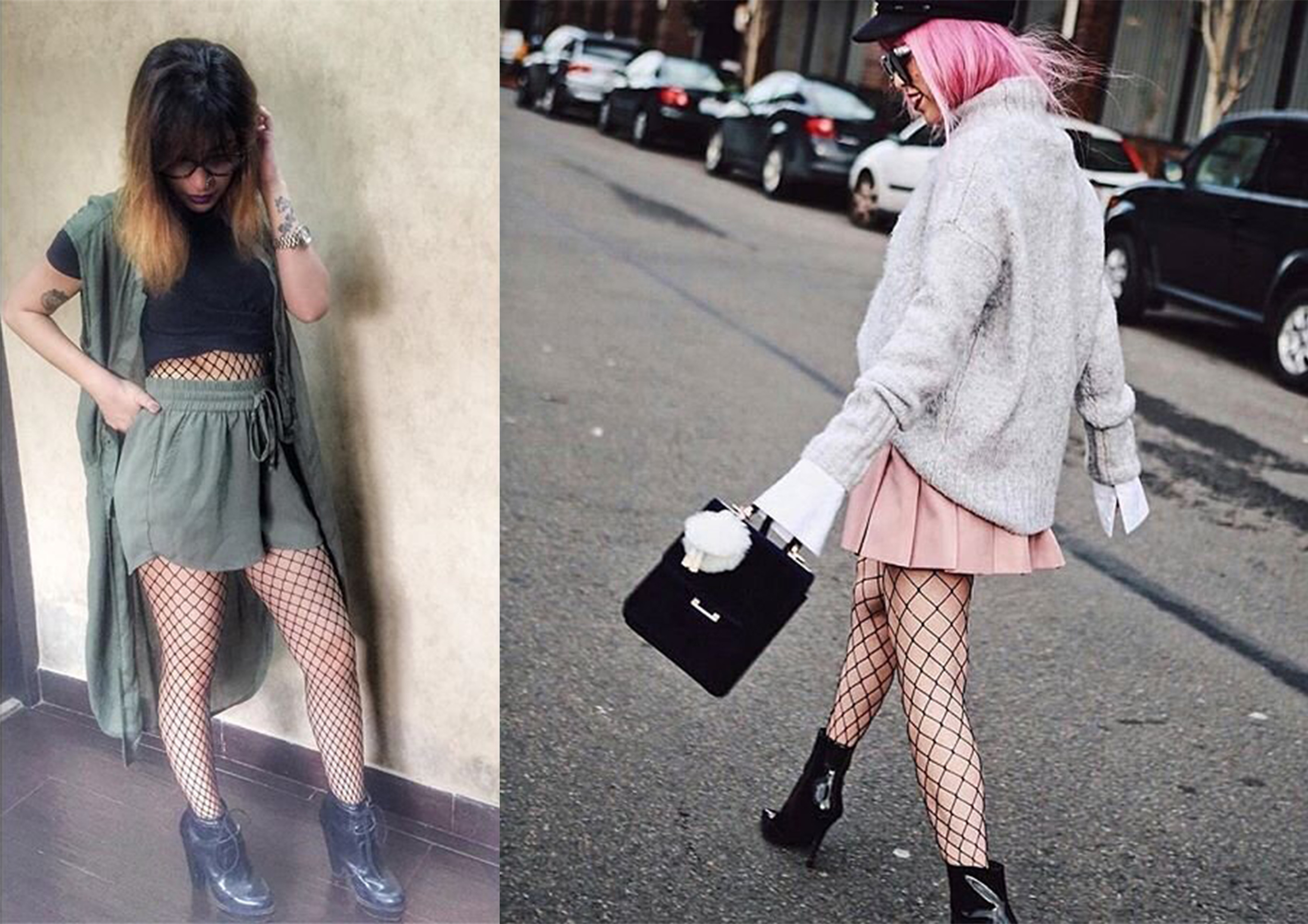 渔网袜怎么穿才骚而不土? - 美优享 - 美丽优品分享好站,优品情报站