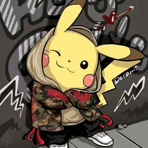 很皮的皮卡丘头像