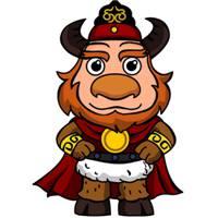 幼儿简笔画孙语空和牛魔王