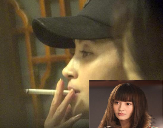 娱乐圈女明星抽烟,见怪不怪,包括赵薇,张柏芝,张曼玉,那英,蒋勤勤