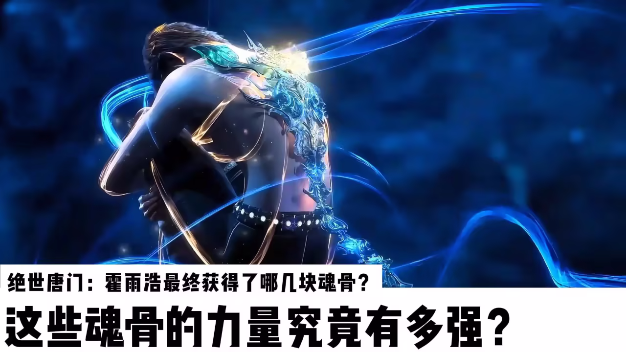 斗罗大陆Ⅱ绝世唐门:霍雨浩最终获得了哪几块魂骨?