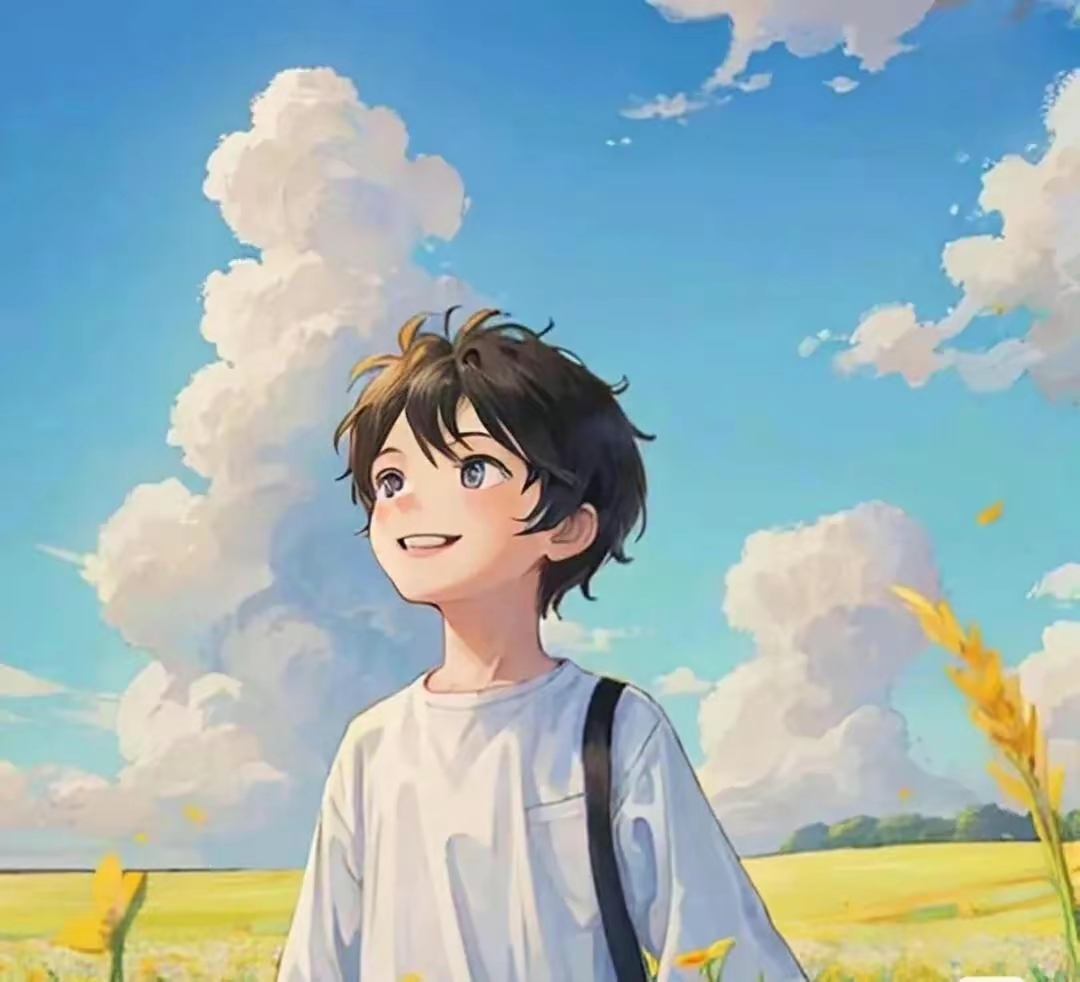 适合男孩子的可爱天真乐观积极向上的头像,心情不好时记得换一个