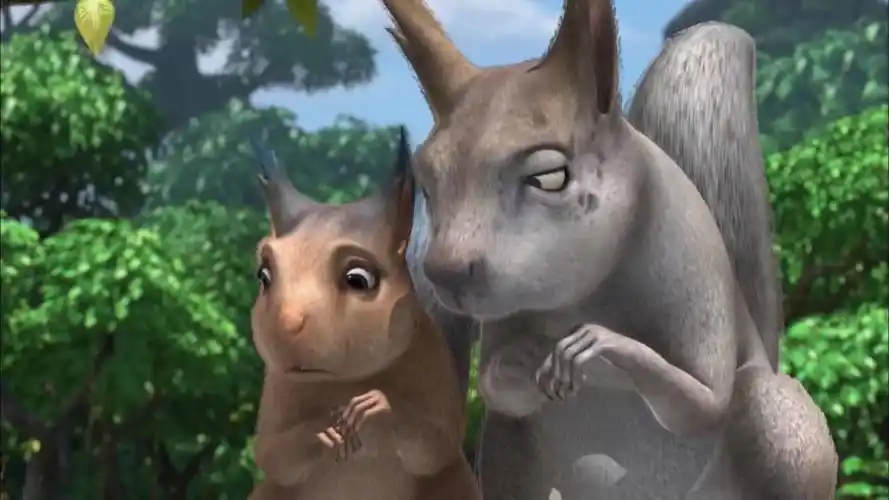 小恐龙阿贡霸王龙阿贡睡觉被惊醒怒火一上来就把石头顶飞