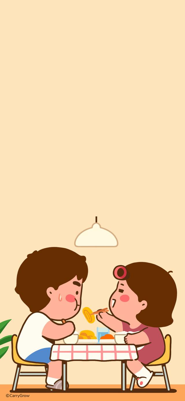 情侣横屏壁纸,高清情侣壁纸(最全小情侣的日常插画图片)