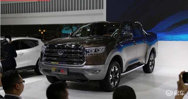 长城坦途皮卡采埃孚8at变速箱标配三把差速锁