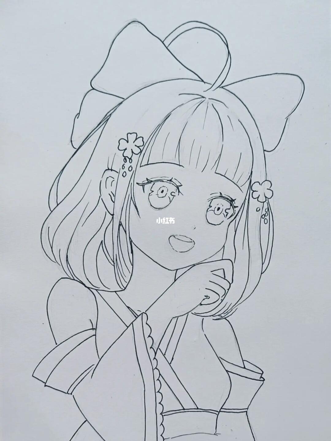 动漫  #手绘  #临摹  #动漫分享