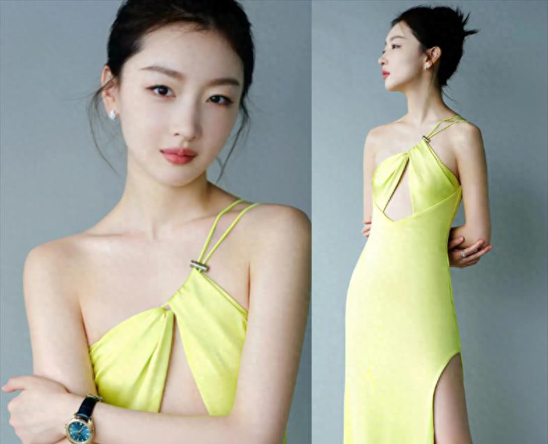 周冬雨穿吊带疑玩擦边?