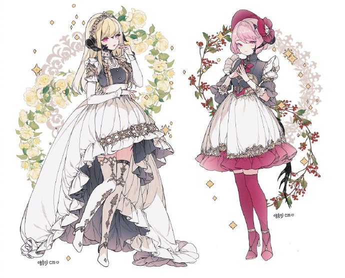 可爱的裙子设计(*0766`*)(*0766`*)#可爱少女服饰#x:lemon89h