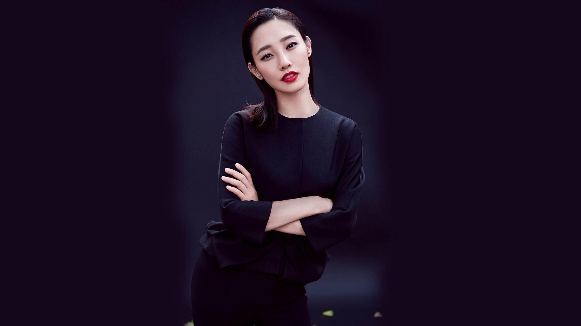 演员白百何时尚魅力高清桌面壁纸