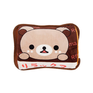 热水袋充电式防爆学生可爱毛绒电暖宝女暖脚床上暖宝宝卡通暖手宝