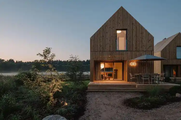 只有三间小木屋的民宿打造高标准北欧风