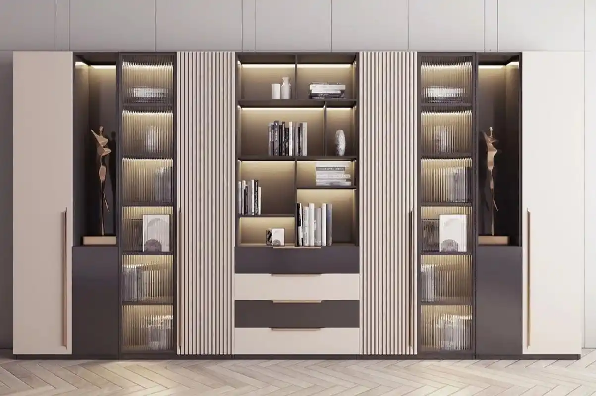 全屋定制978组展示柜体方案分享(上) 家里的定制柜子如何避免丑俗乱