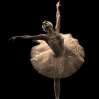 芭蕾头像图片唯美_唯美跳芭蕾舞女生头像图片