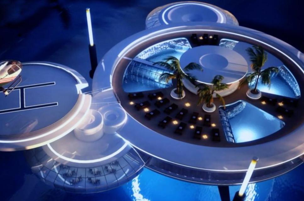 迪拜海底十星级酒店hydropolis 这所酒店就位于富有的迪拜,迪拜在我们