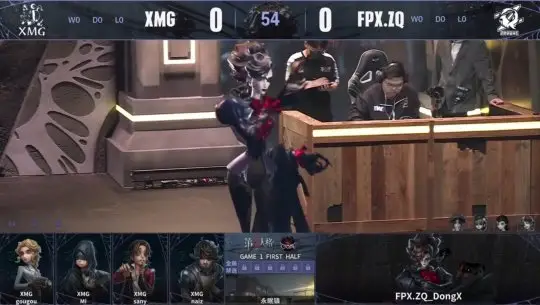 第五人格coaviifpxzqdongx两局四抓助力队伍二比零获得胜利