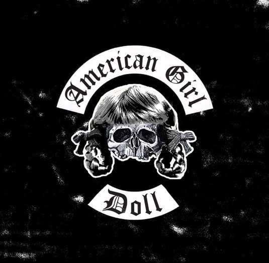 标志性的重金属风格的字体logo设计