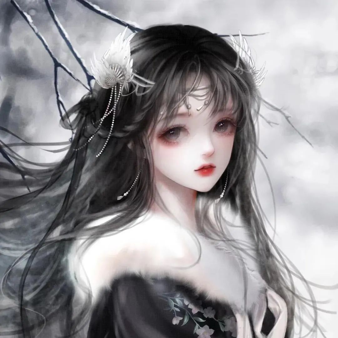 古风头像仙气古风动漫女生头像_小孩_心脏_正中间