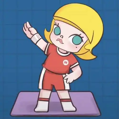 pop mart(泡泡玛特)茉莉molly 二次元卡通头像