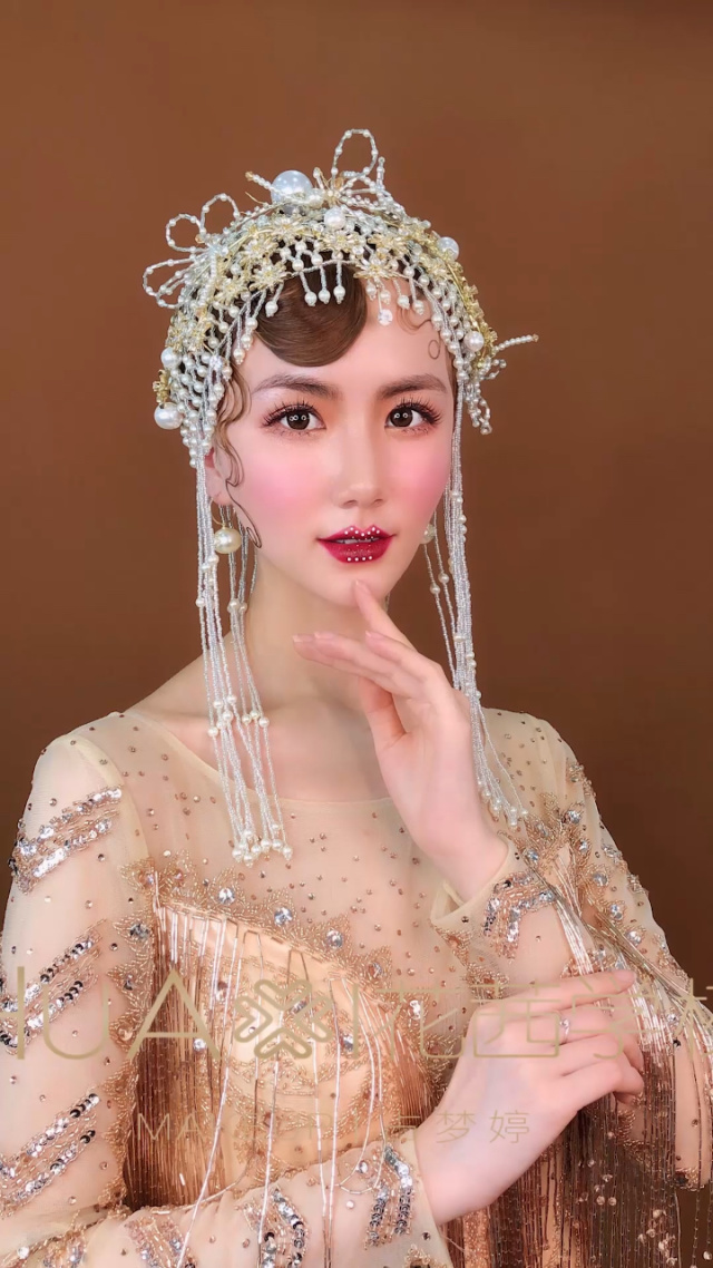 超好看巴洛克风新娘造型,欢迎喜欢的要学习的点赞留言交流哦!