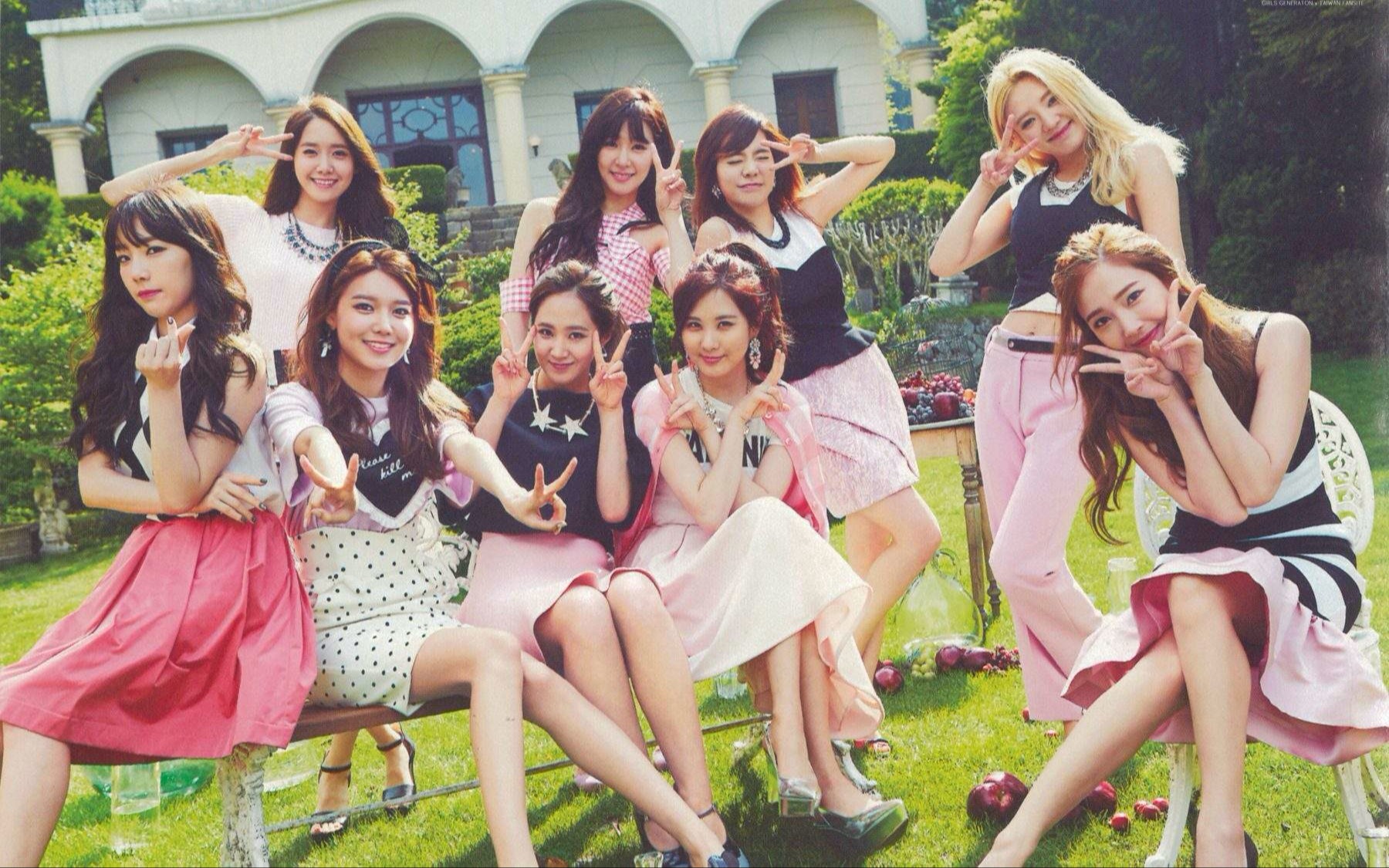 如果少女时代9人唱little mix的 between us?