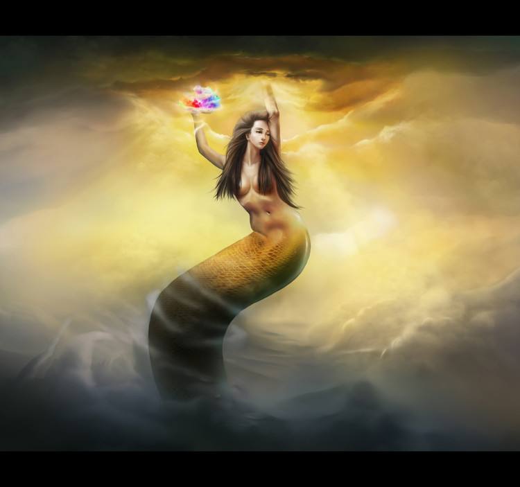 原创女娲补天可能补的就是月球