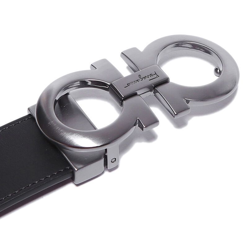 ferragamo菲拉格慕情人节礼物男士牛皮可裁剪双面皮带腰带675542