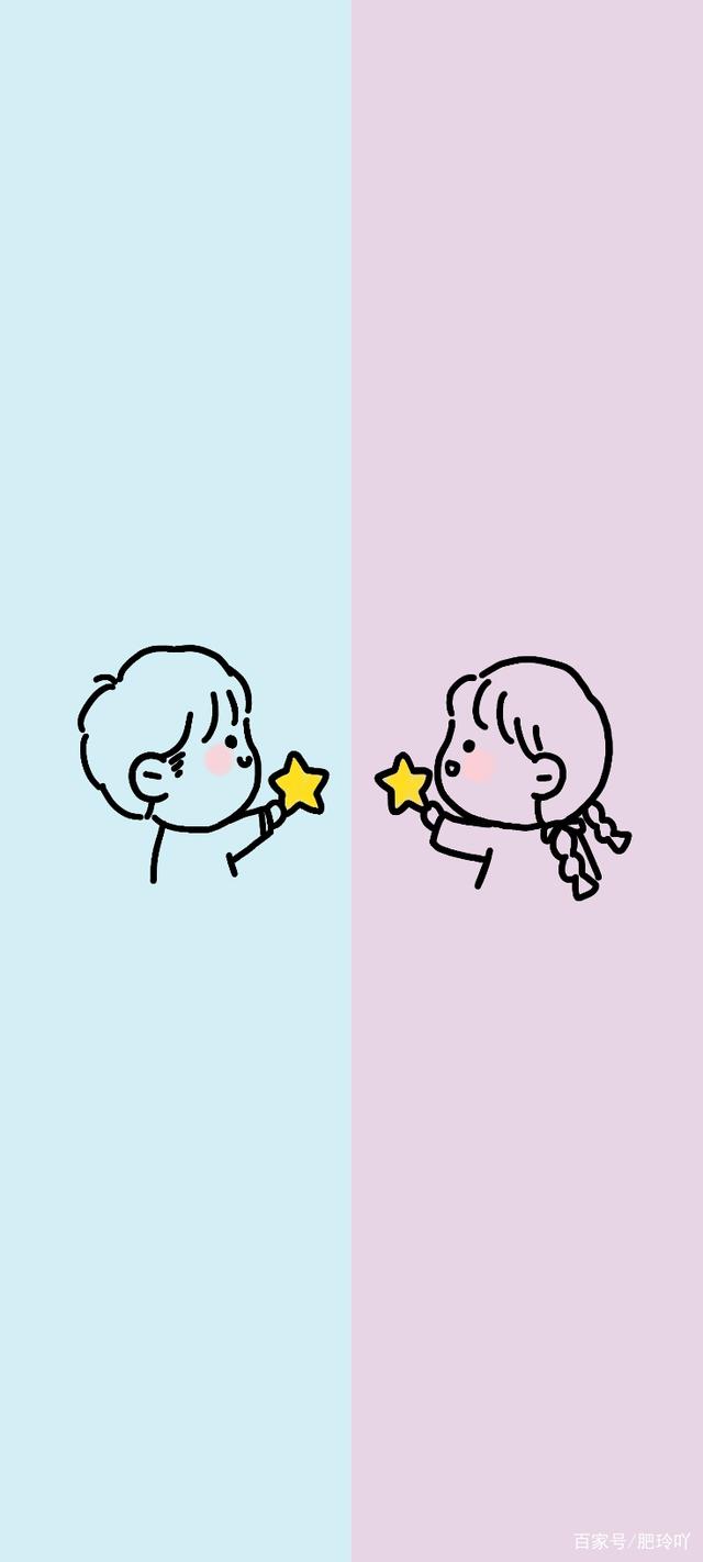 原创|情侣聊天背景图