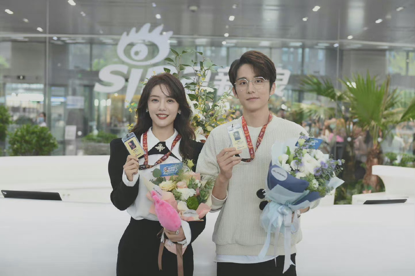 励志夫妇合体售后张新成蔡文静新浪扫楼