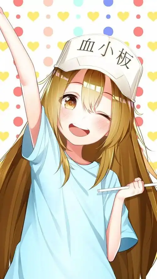 壁纸丨萌萌哒血小板壁纸