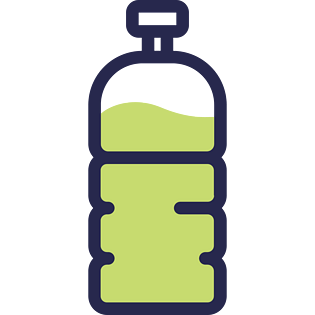 卡通矿泉水瓶图标pngpsd2000*2000酒瓶子33pngpsd2000*2000汽水绿色