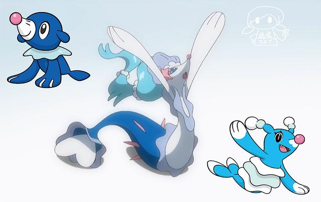 这几只海狮形态的水系神奇宝贝哪只的实力才更强一点