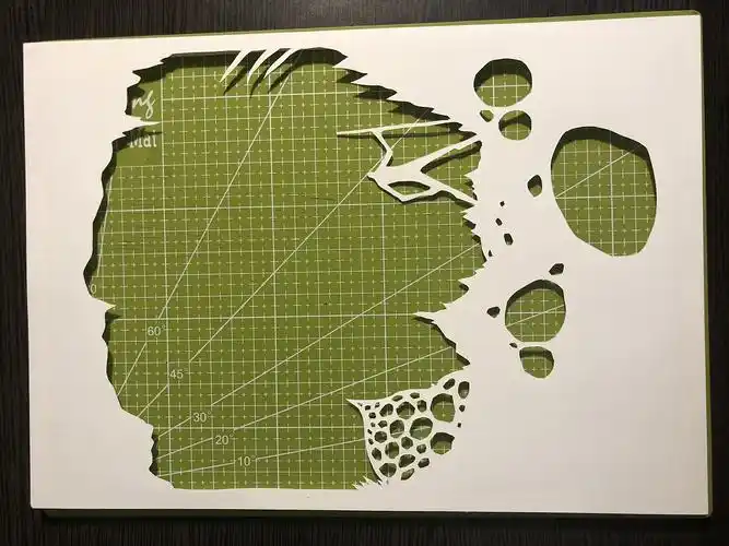 纸雕灯新作品丰收又一吸眼球作品