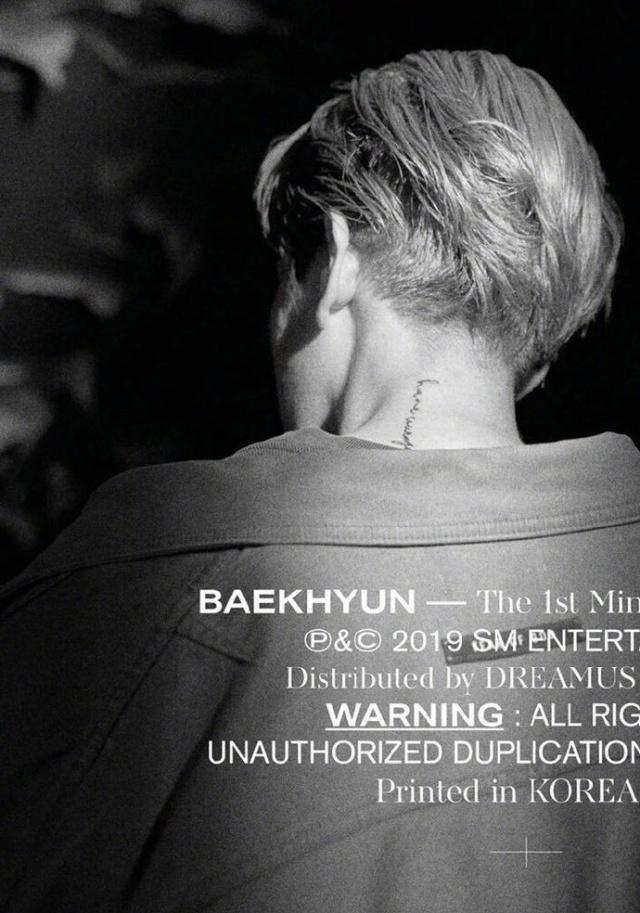 与fearless一脉相承,解读伯贤新专预告照纹身