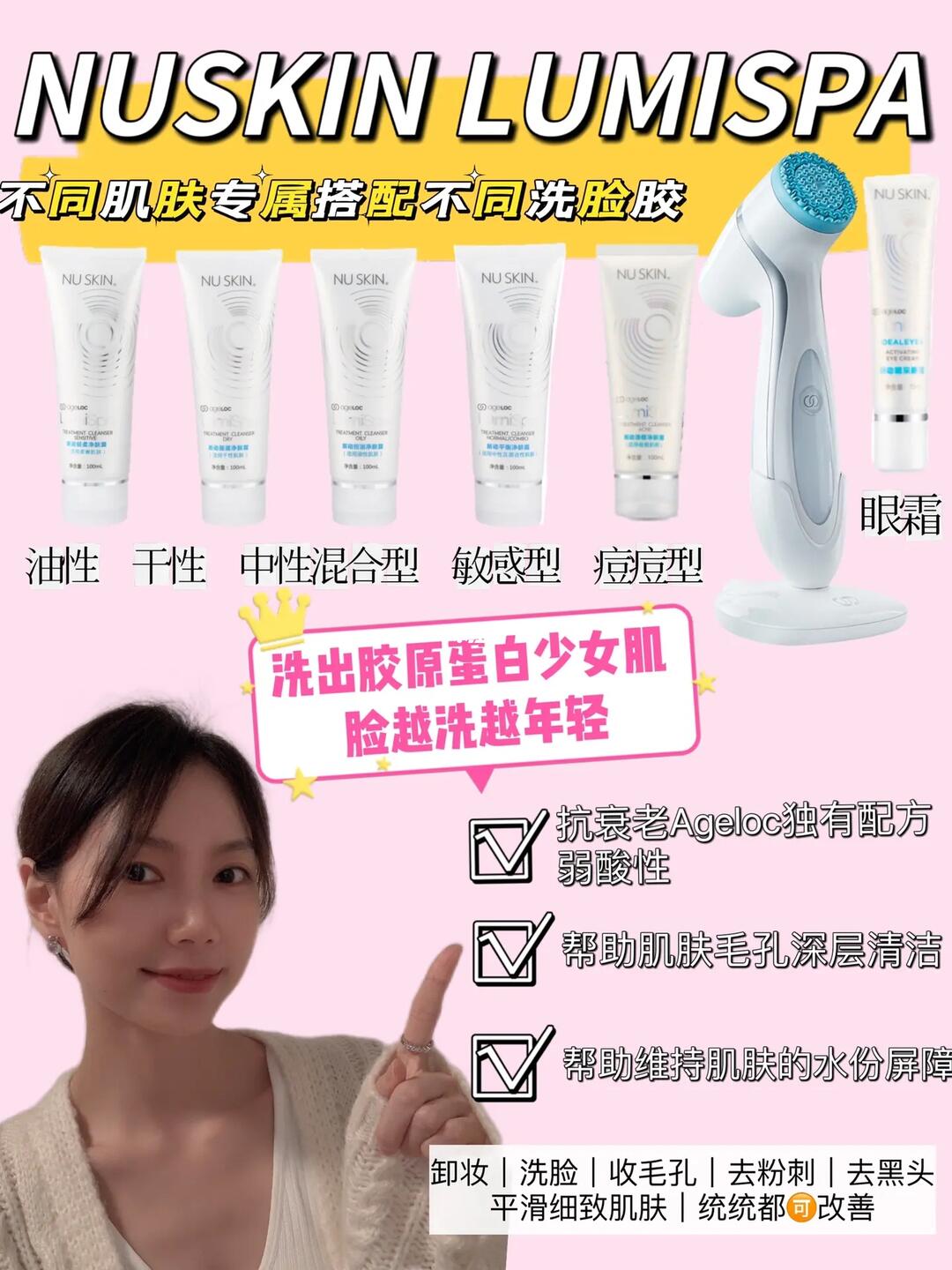 史上最好用的洗脸仪lumispa