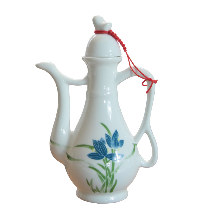 酒壶陶瓷复古家用白酒壶古盛传统古典小酒酒杯家用酒壶