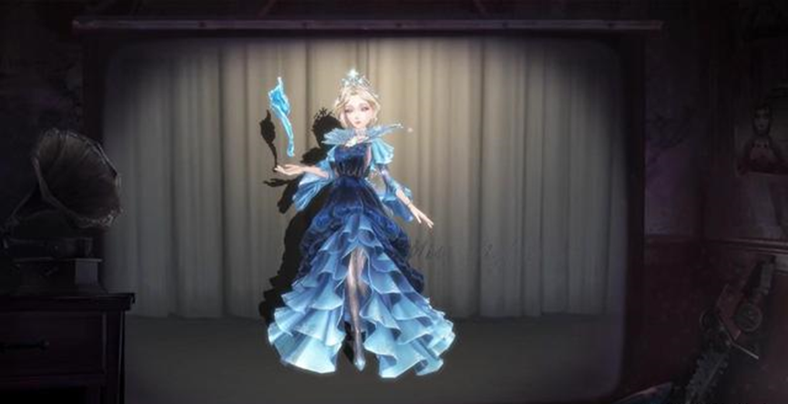 第五人格:红夫人金皮模型曝光,海浪特效被做在裙摆上,闪闪发亮