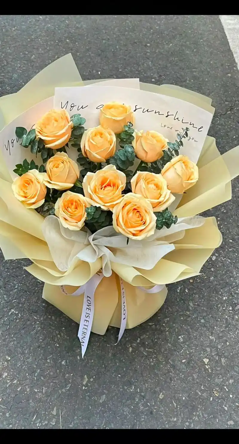 后天天就是520,9015你们有情人终成眷属,鲜花已养开