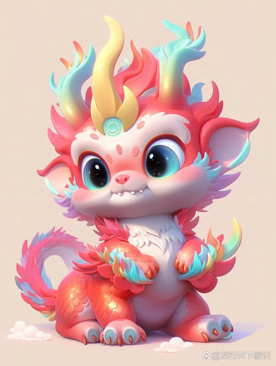 97超萌q版中国龙!