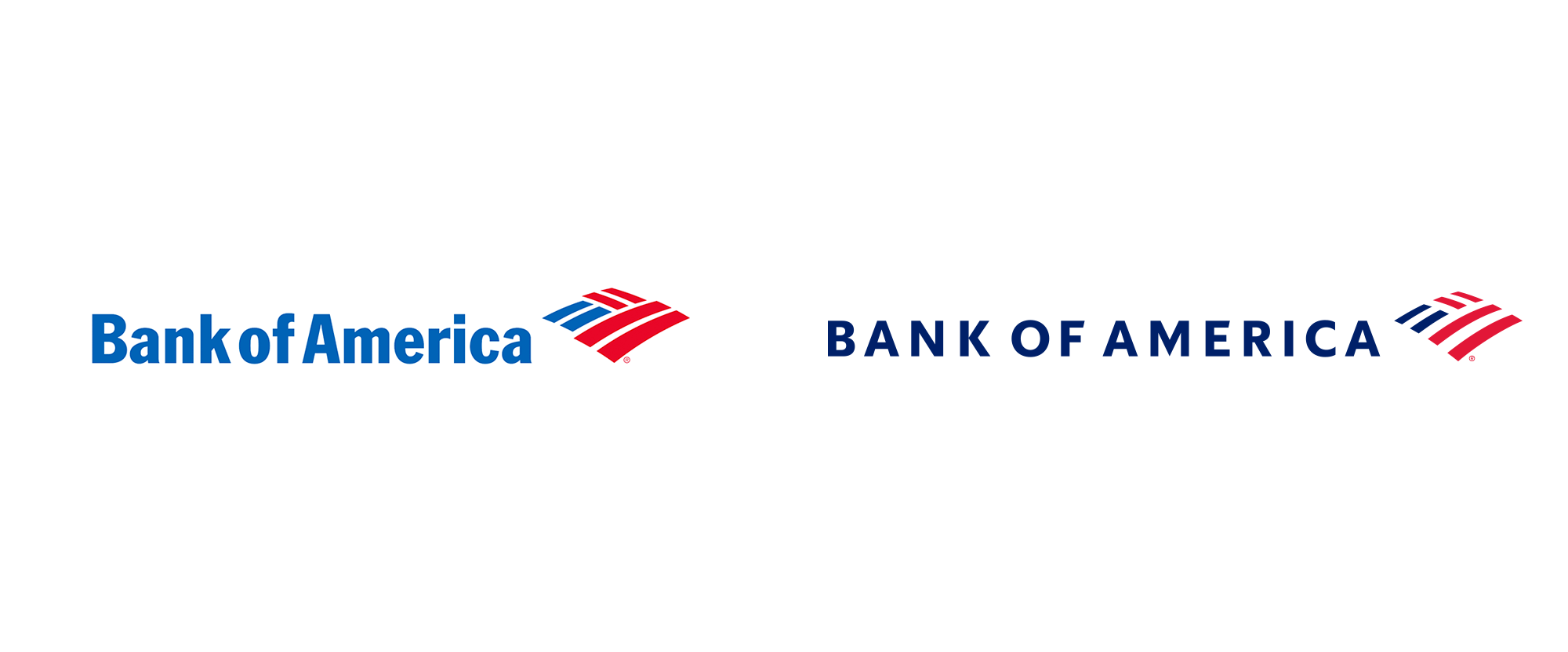 new logo for bank of america by lippincott
