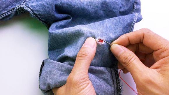 衣服裤子破洞别丢了,原来缝补破洞的方法这么简单,好看又漂亮-其他