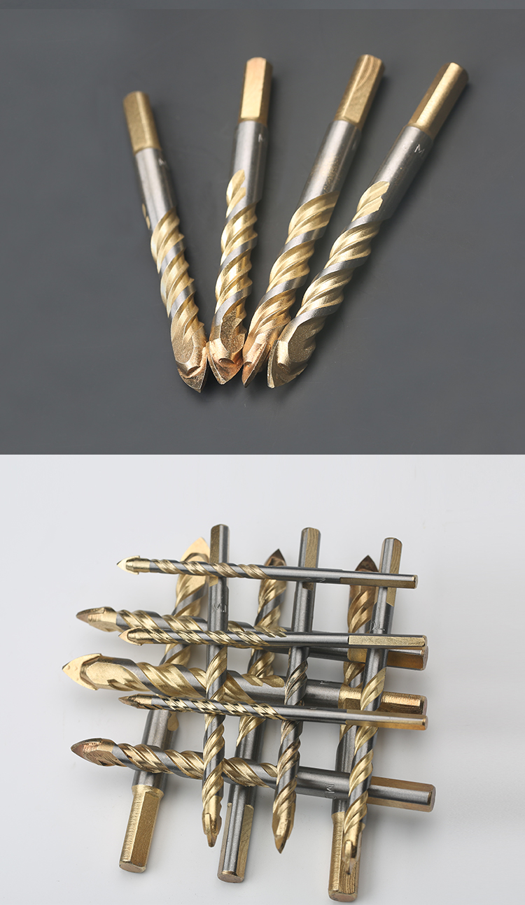 定做 麦丹利三角陶瓷钻瓷砖钻头6mm合金磁砖开孔器玻璃转头打孔钻工具