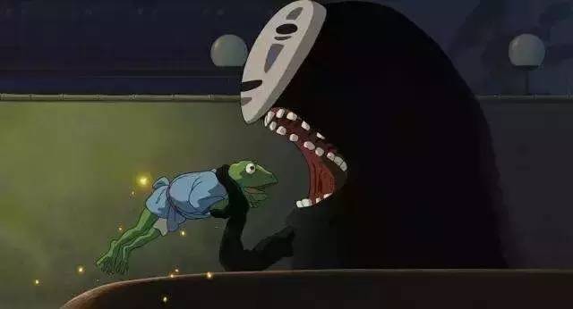 一起来投喂硬币有声可动的无脸男狼吞虎咽存钱罐登场6106ω61