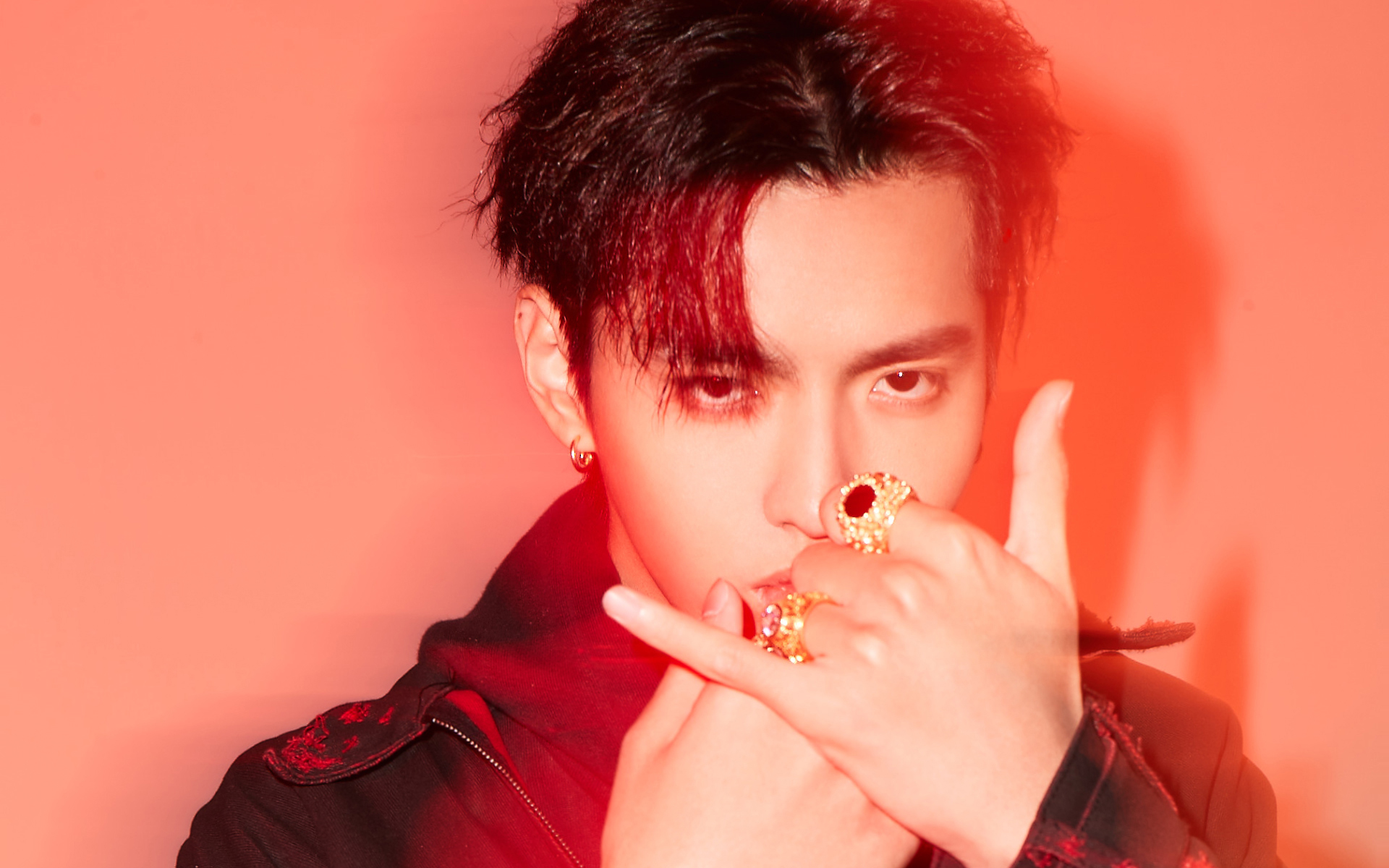 吴亦凡kris时尚写真图片桌面壁纸