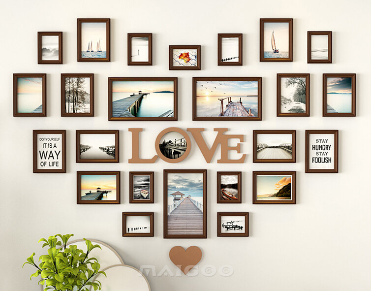 如何布置好看的照片墙记住这几点让家更有格调