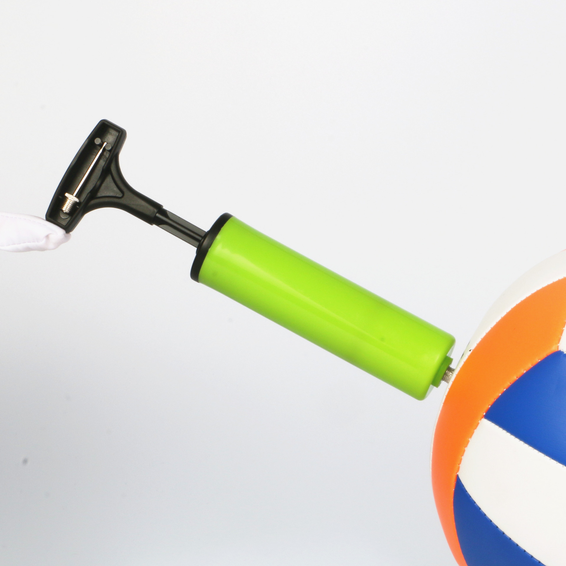 篮球气球打气筒手动便携式游泳圈儿童波波球瑜伽球汽球充气泵厂家