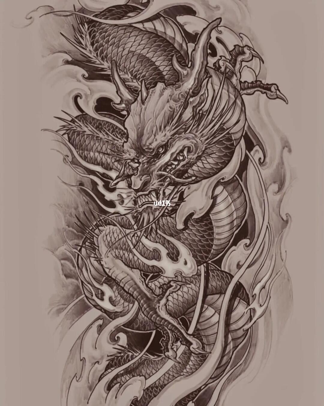 龙 #花腿  #莆田纹身师  #莆田纹身  #同城