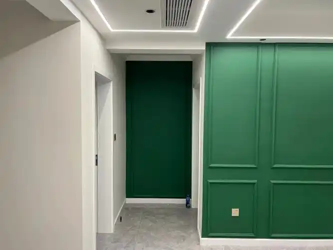 经历了三次疫情停工[新月r]全屋立邦漆,应该没有翻车杏子灰,格林纳达